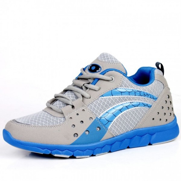 Breathable 3.15Inches/8CM Gauze Hiking Elevator Sports Height Increasing Running Shoes