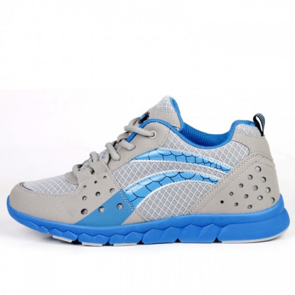 Breathable 3.15Inches/8CM Gauze Hiking Elevator Sports Height Increasing Running Shoes