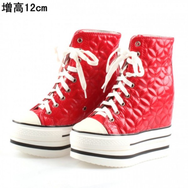 Women 4.7Inches/12CM - 5.5Inches/14CM Korean Flange Elevator Shoes