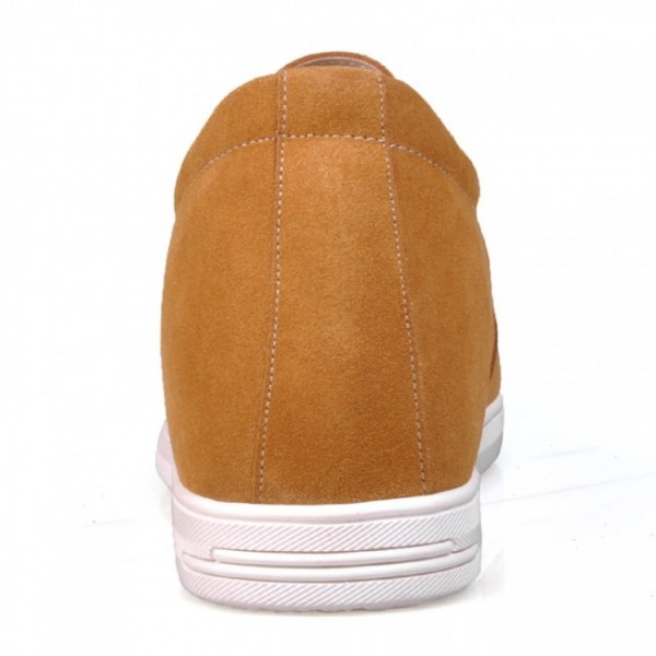 2.75Inches/7CM Yellow Wool Lining Elevator Shoes